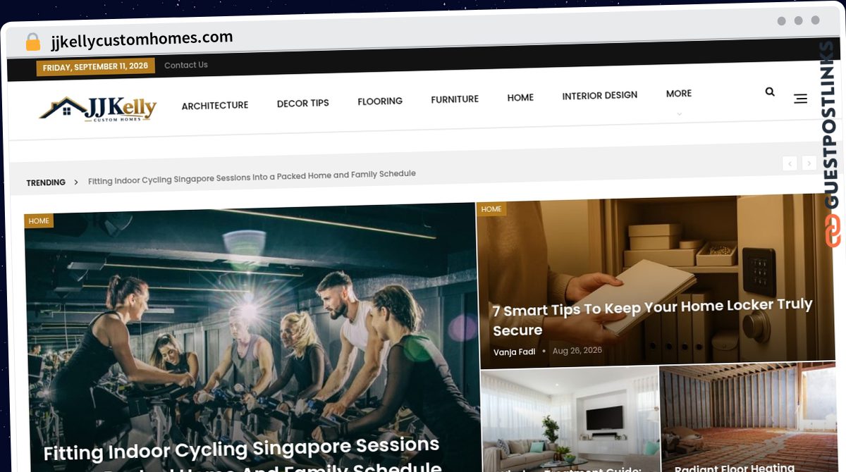 Publish Guest Post on jjkellycustomhomes.com