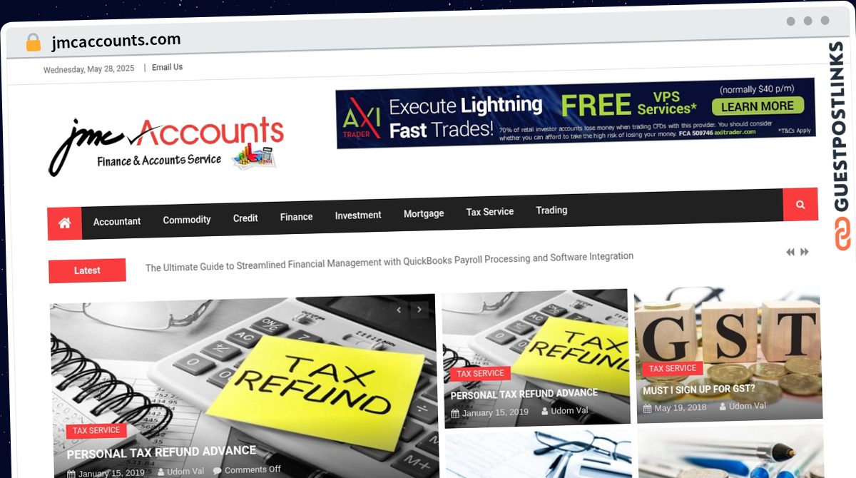 Publish Guest Post on jmcaccounts.com