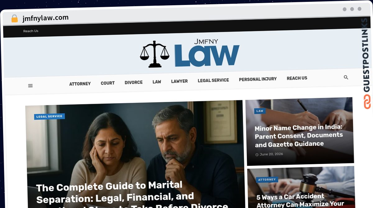 Publish Guest Post on jmfnylaw.com