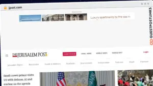 Publish Guest Post on jpost.com