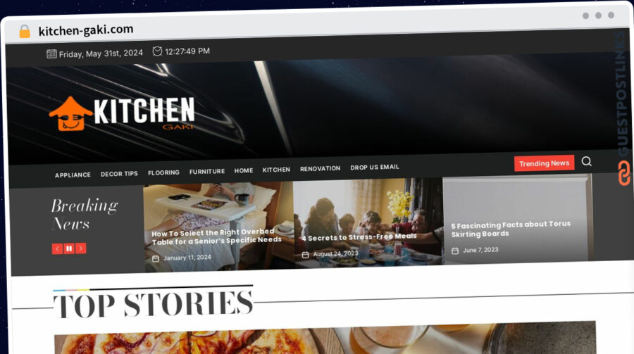 Publish Guest Post on kitchen-gaki.com