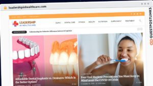 Publish Guest Post on leadershipinhealthcare.com
