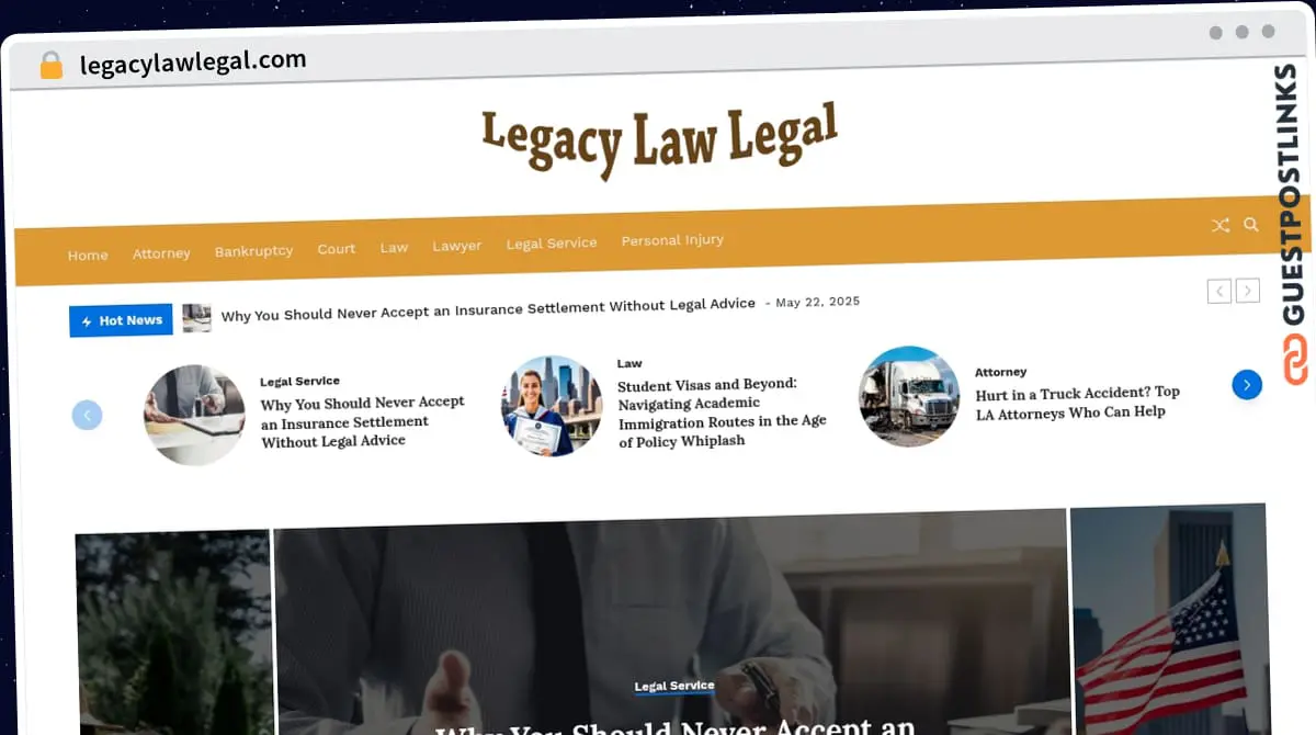 Publish Guest Post on legacylawlegal.com