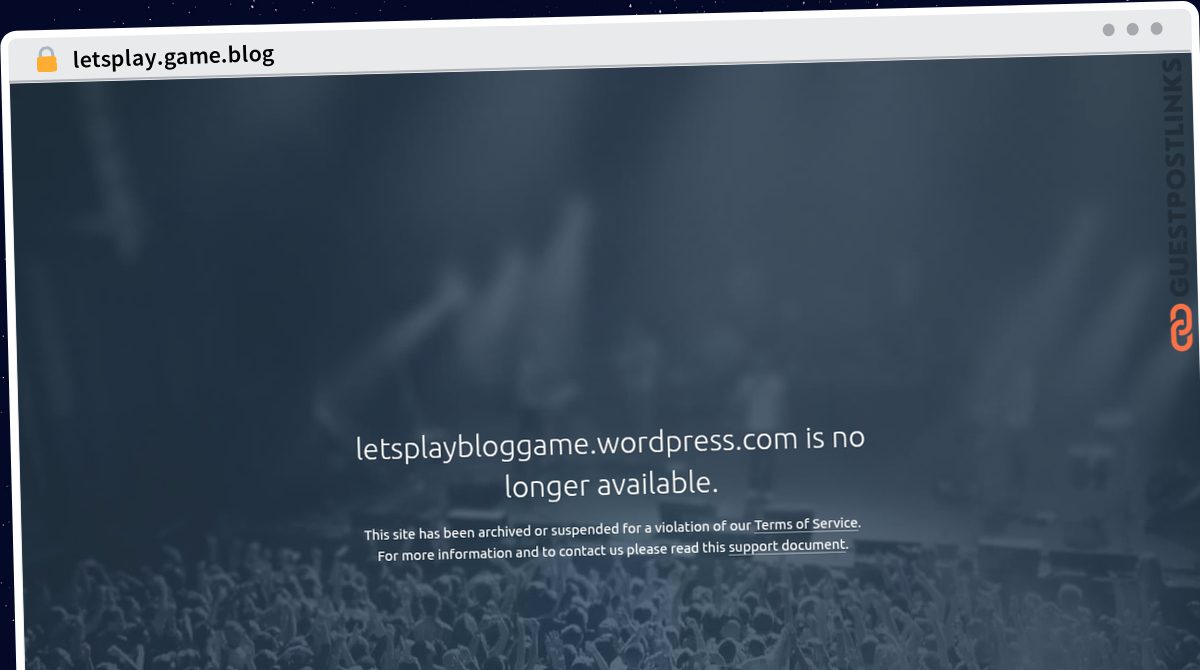Publish Guest Post on letsplay.game.blog