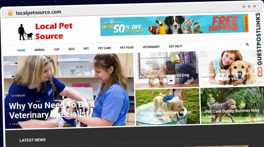 Publish Guest Post on localpetsource.com