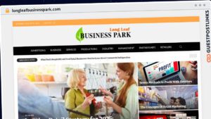 Publish Guest Post on longleafbusinesspark.com