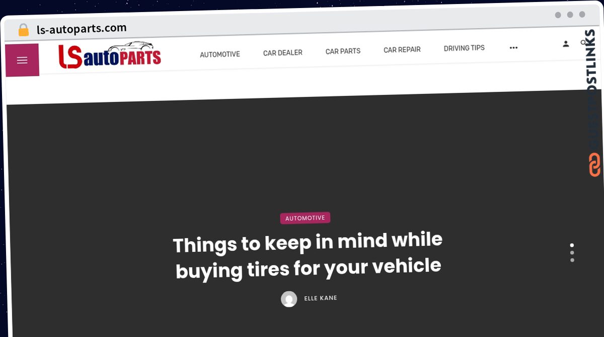 Publish Guest Post on ls-autoparts.com