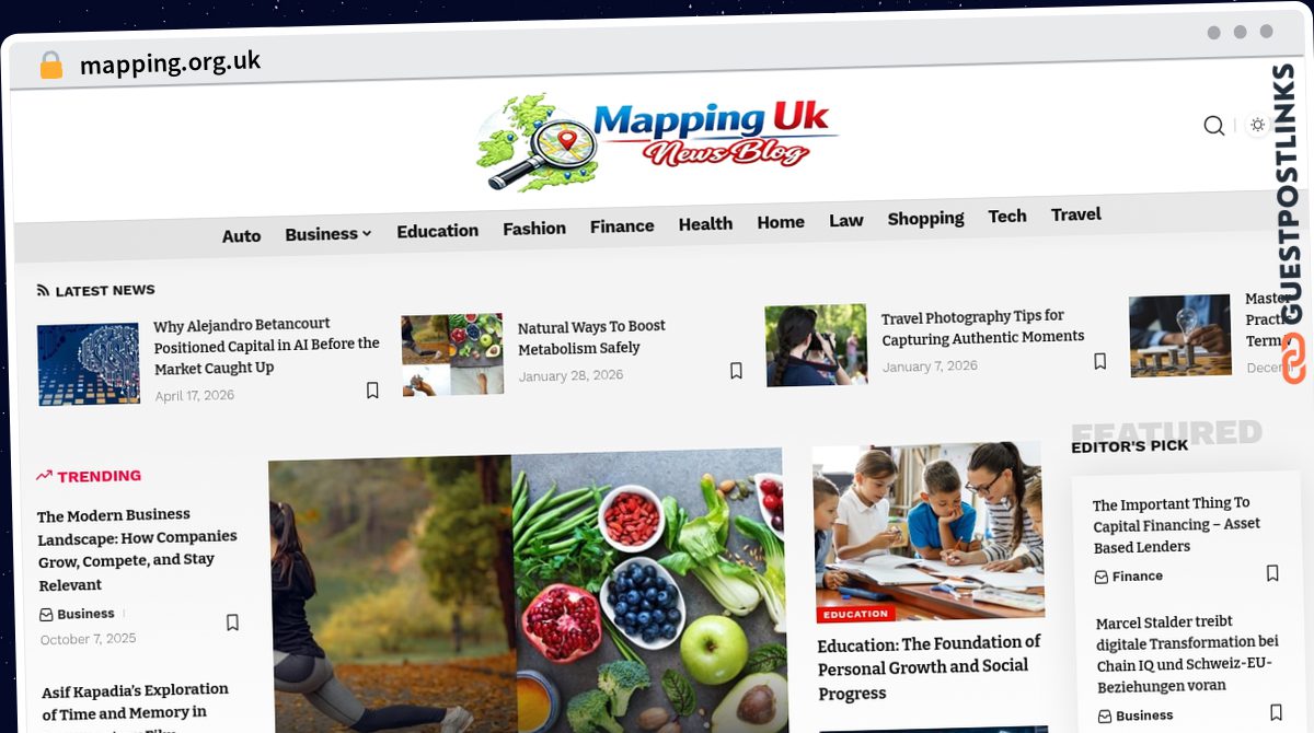 Publish Guest Post on mapping.org.uk