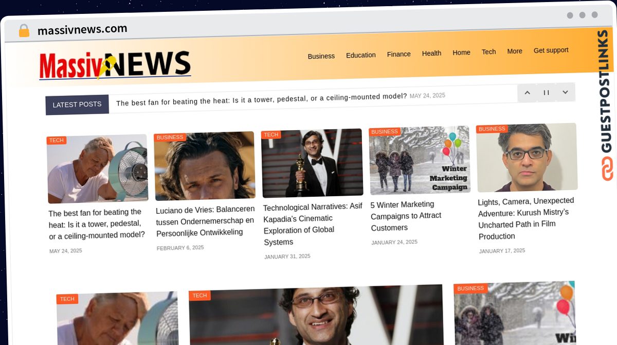 Publish Guest Post on massivnews.com