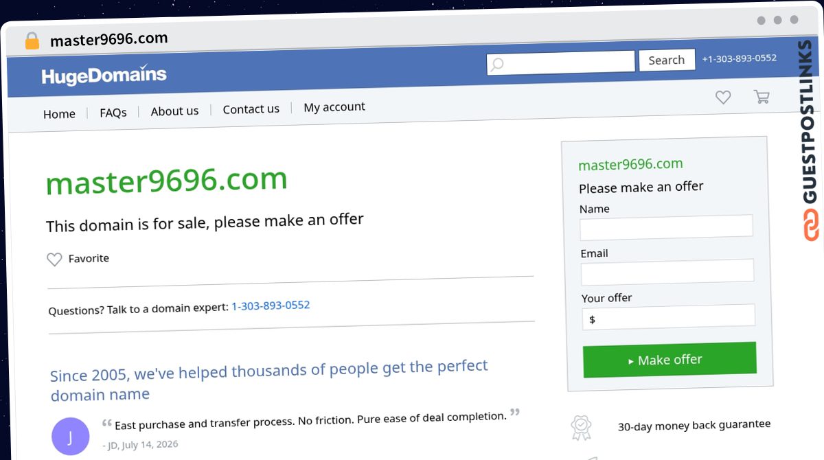 Publish Guest Post on master9696.com
