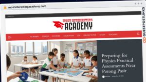Publish Guest Post on mostinterestingacademy.com