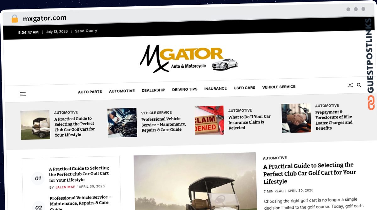 Publish Guest Post on mxgator.com