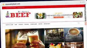 Publish Guest Post on myweeklybeef.com