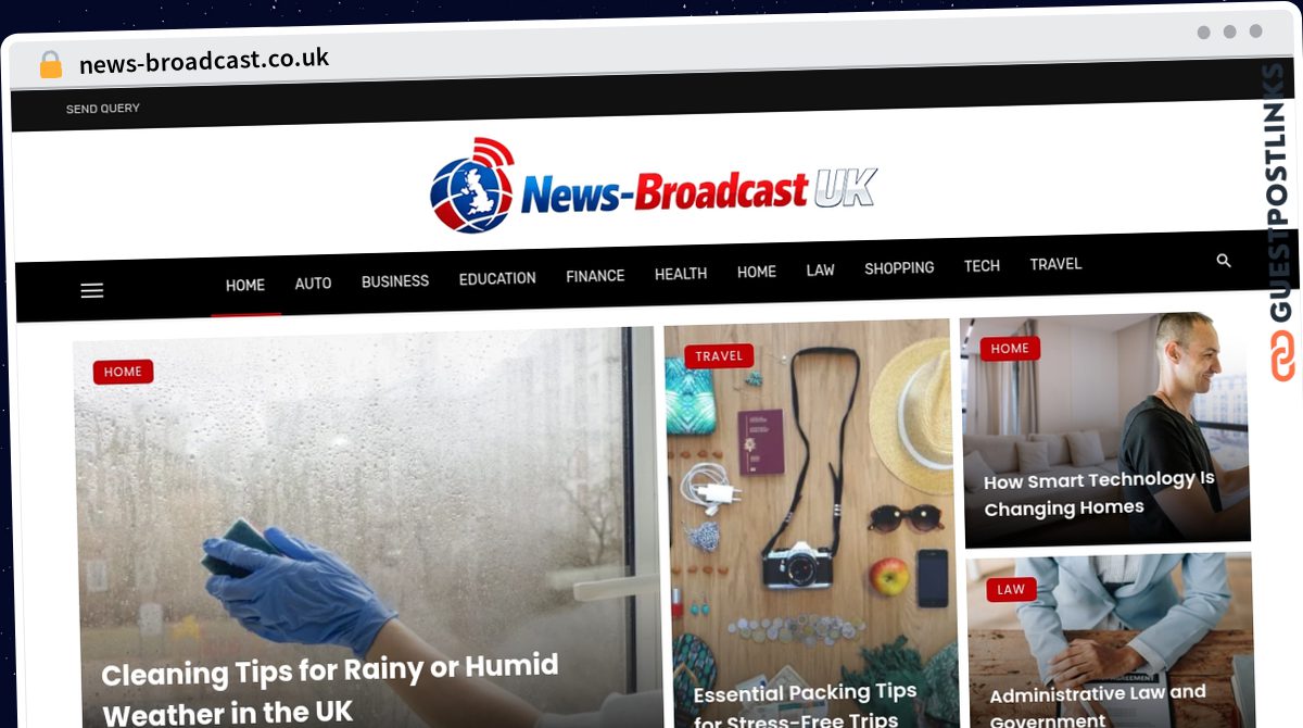 Publish Guest Post on news-broadcast.co.uk