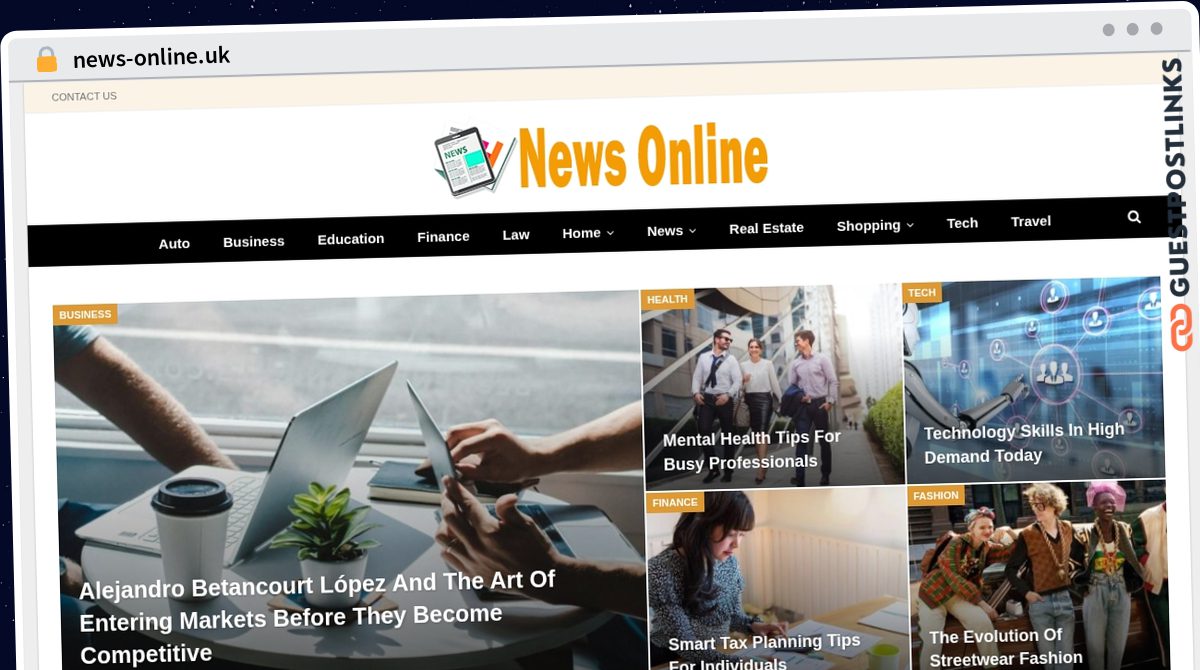 Publish Guest Post on news-online.uk