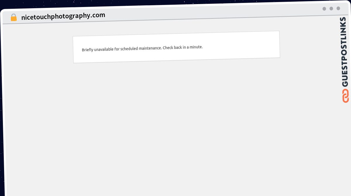 Publish Guest Post on nicetouchphotography.com