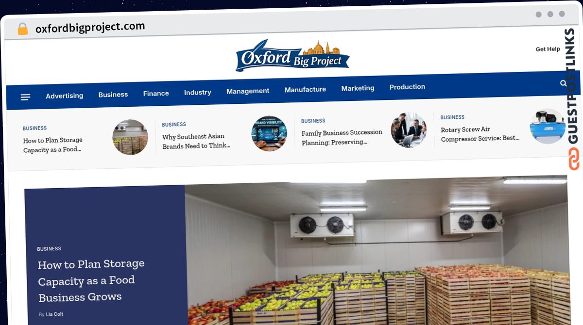 Publish Guest Post on oxfordbigproject.com