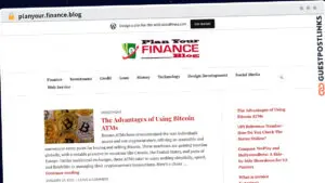 Publish Guest Post on planyour.finance.blog