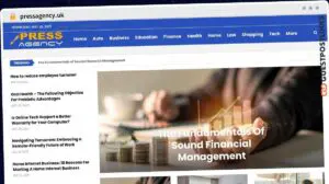 Publish Guest Post on pressagency.uk