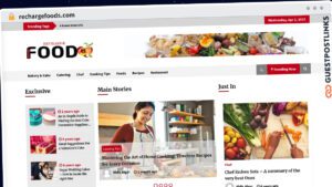 Publish Guest Post on rechargefoods.com