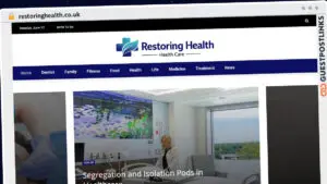 Publish Guest Post on restoringhealth.co.uk