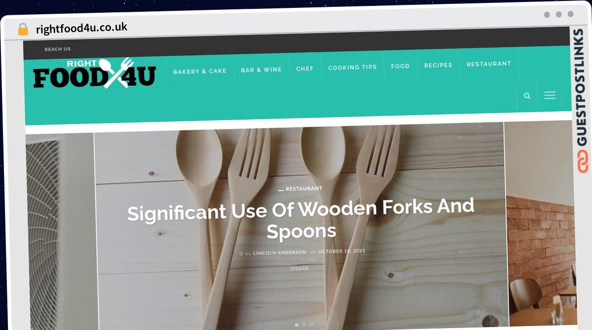 Publish Guest Post on rightfood4u.co.uk