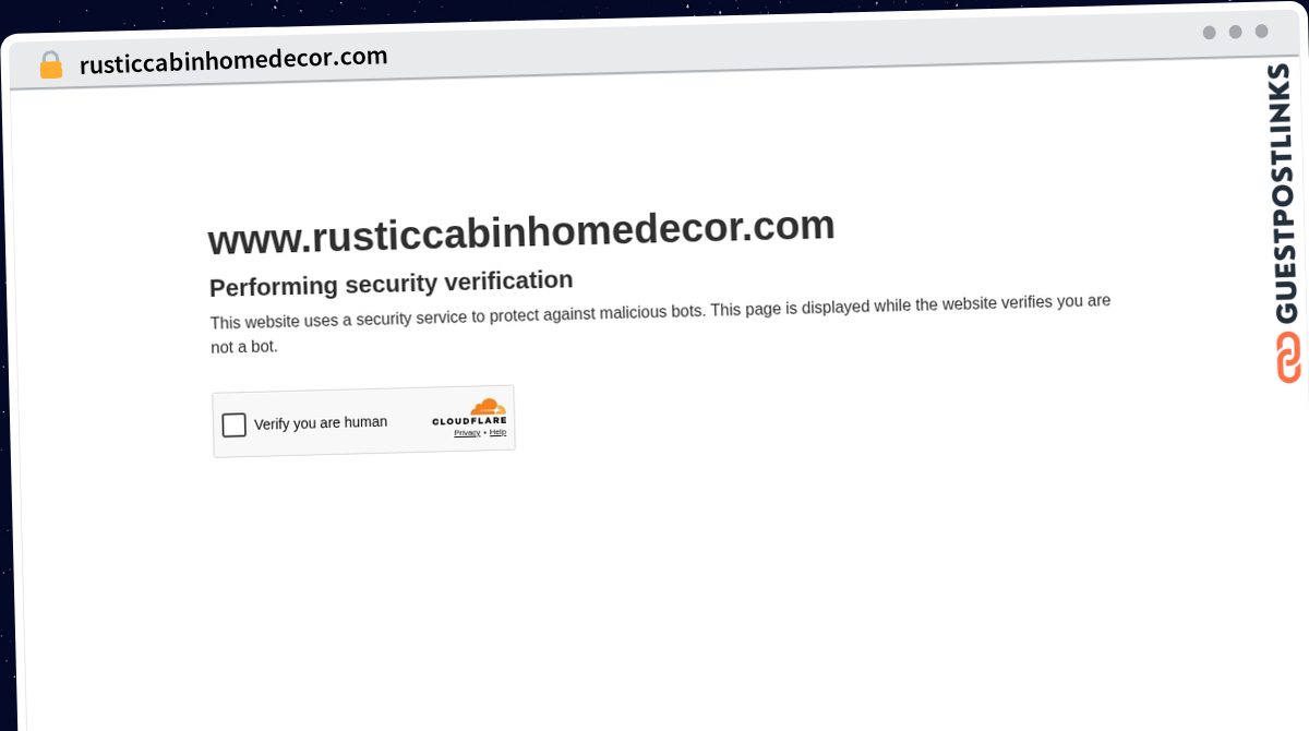 Publish Guest Post on rusticcabinhomedecor.com