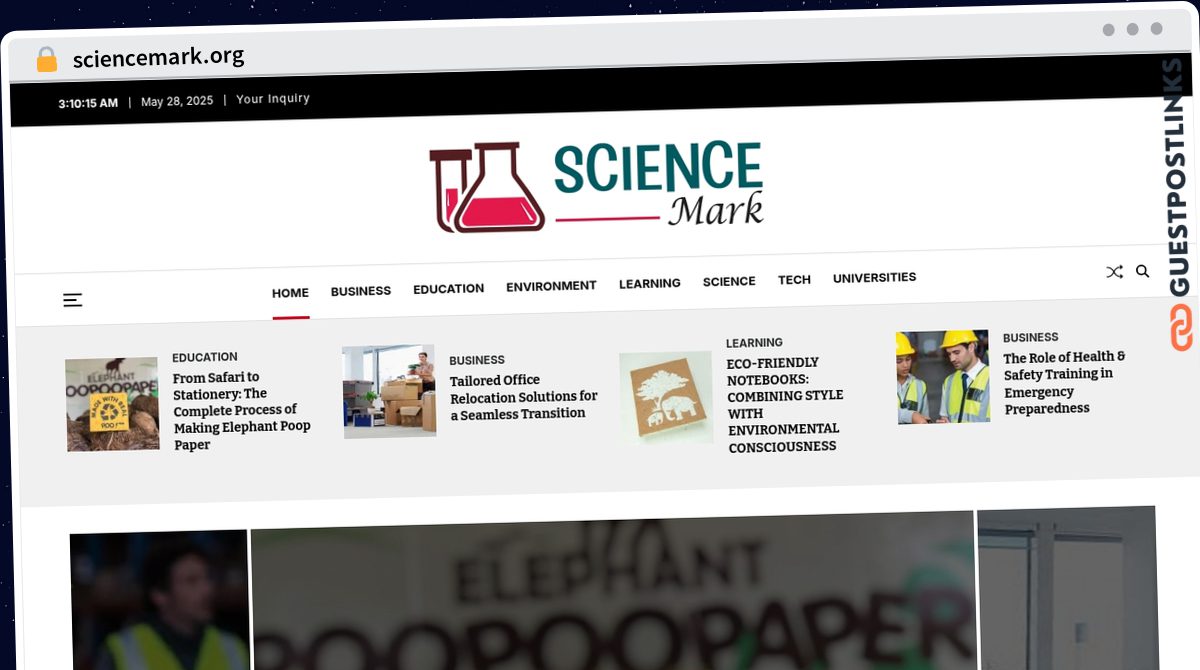 Publish Guest Post on sciencemark.org