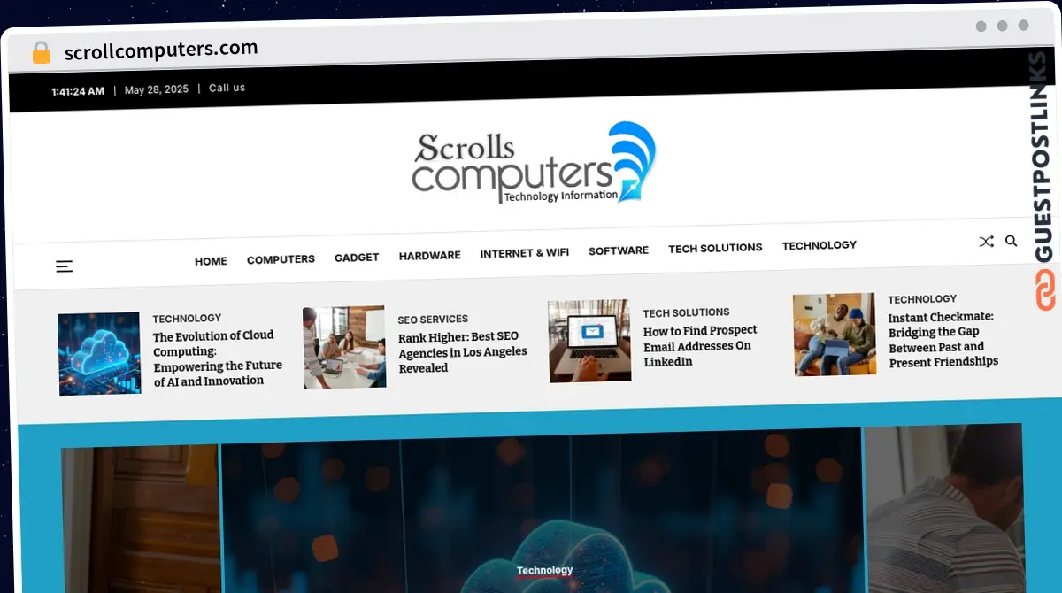 Publish Guest Post on scrollcomputers.com