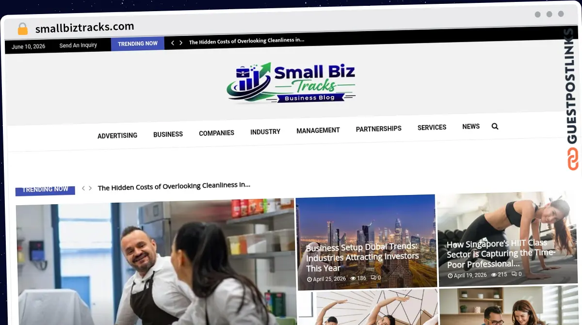 Publish Guest Post on smallbiztracks.com