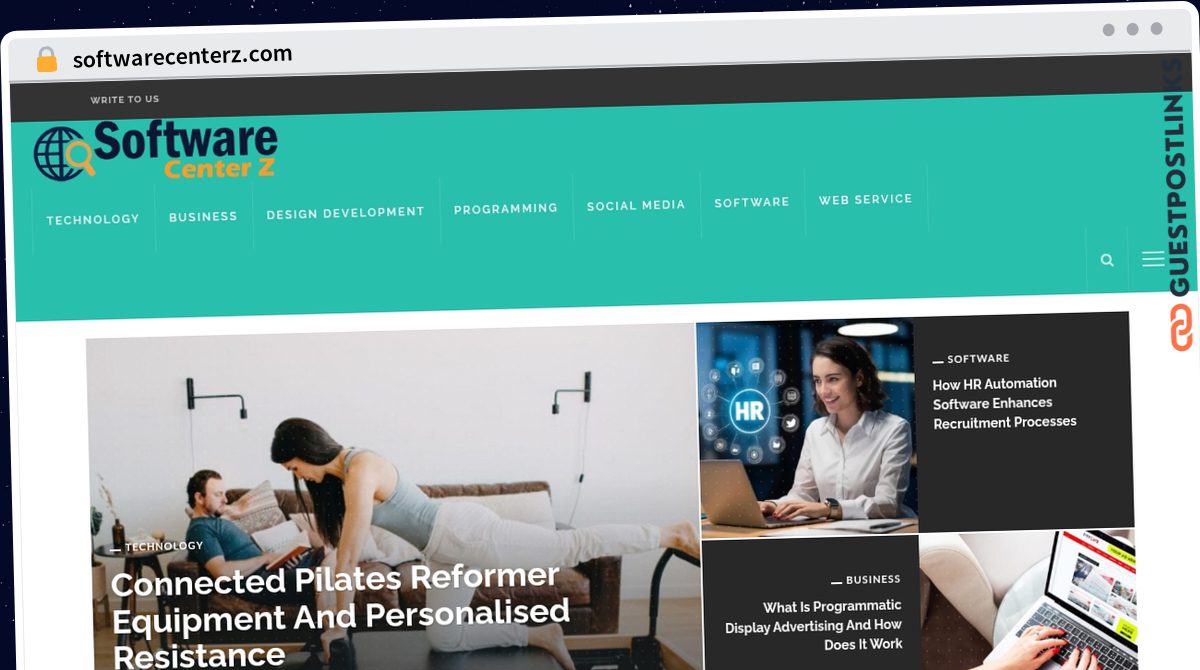 Publish Guest Post on softwarecenterz.com