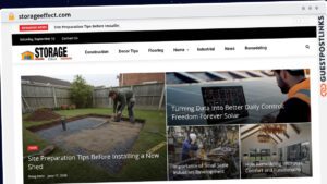 Publish Guest Post on storageeffect.com