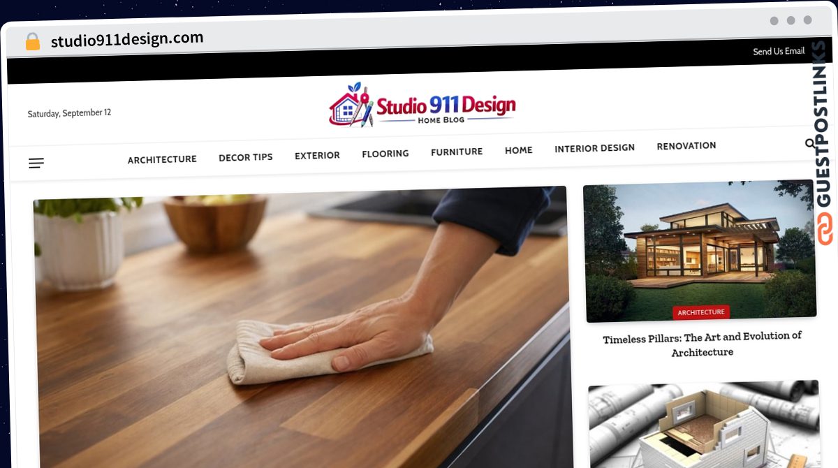 Publish Guest Post on studio911design.com