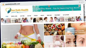 Publish Guest Post on sundailyhealth.com