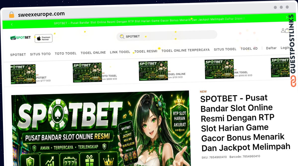Publish Guest Post on sweexeurope.com