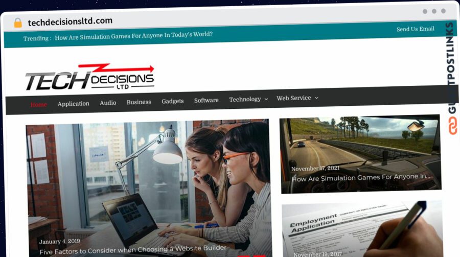 Publish Guest Post on techdecisionsltd.com
