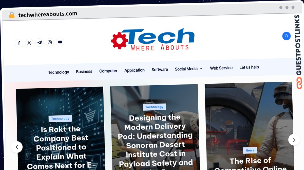 Publish Guest Post on techwhereabouts.com