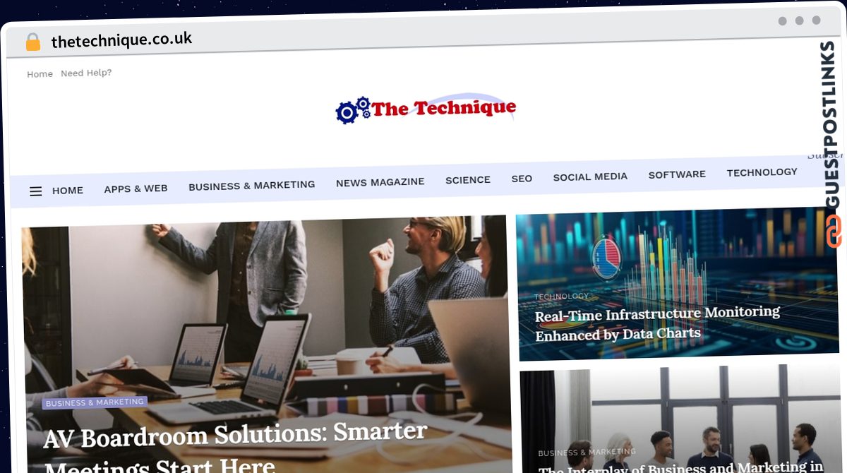 Publish Guest Post on thetechnique.co.uk