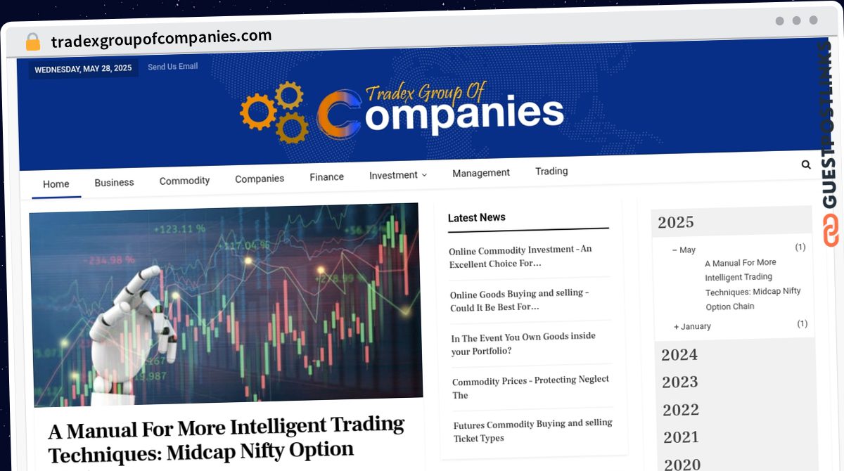 Publish Guest Post on tradexgroupofcompanies.com