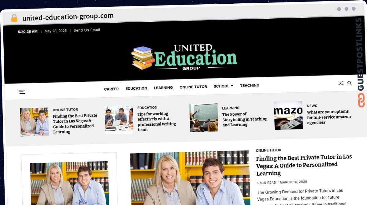 Publish Guest Post on united-education-group.com