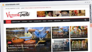 Publish Guest Post on victoriataste.com