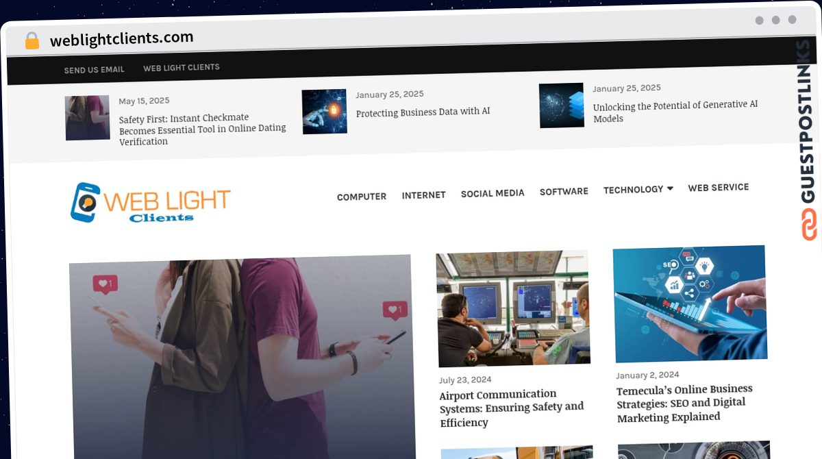Publish Guest Post on weblightclients.com
