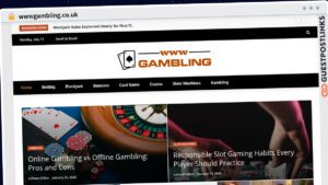 Publish Guest Post on wwwgambling.co.uk