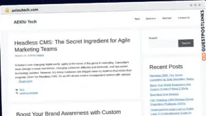 Publish Guest Post on aeioutech.com