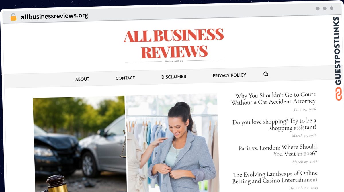 Publish Guest Post on allbusinessreviews.org