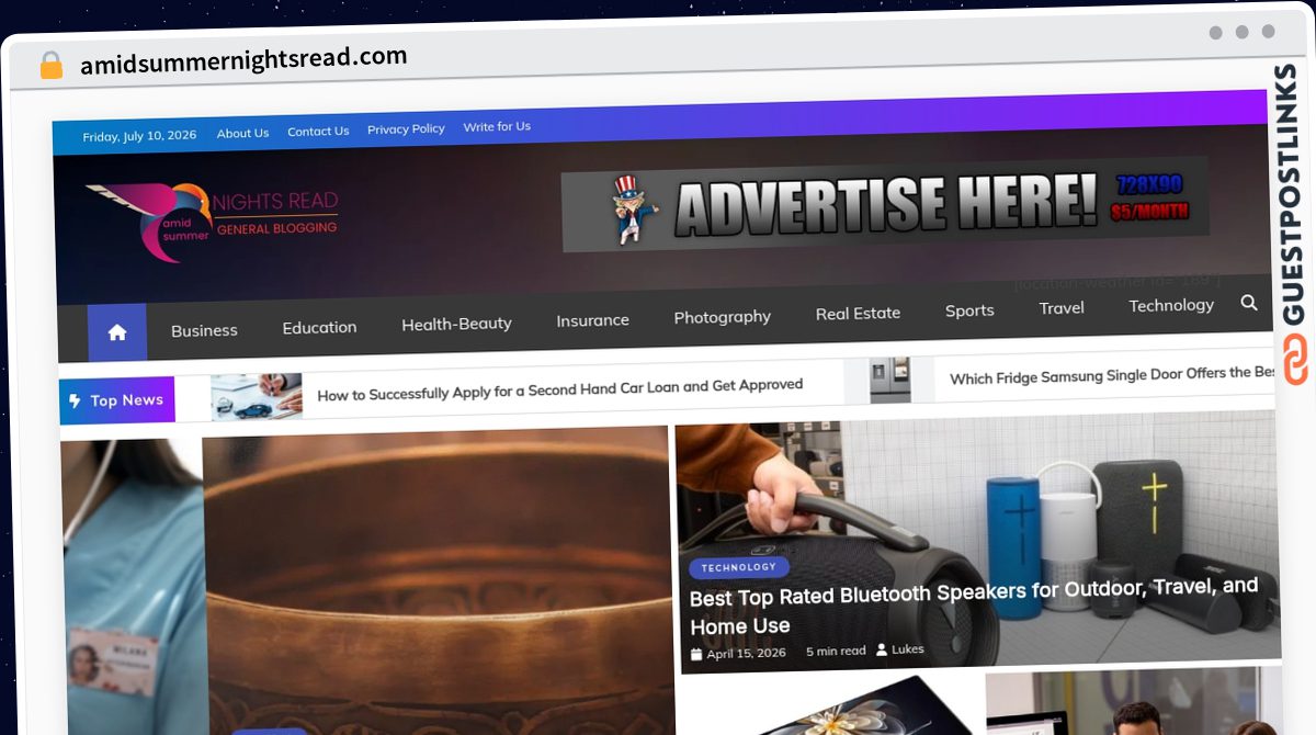 Publish Guest Post on amidsummernightsread.com
