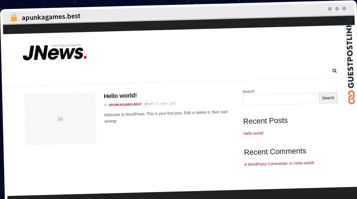 Publish Guest Post on apunkagames.best
