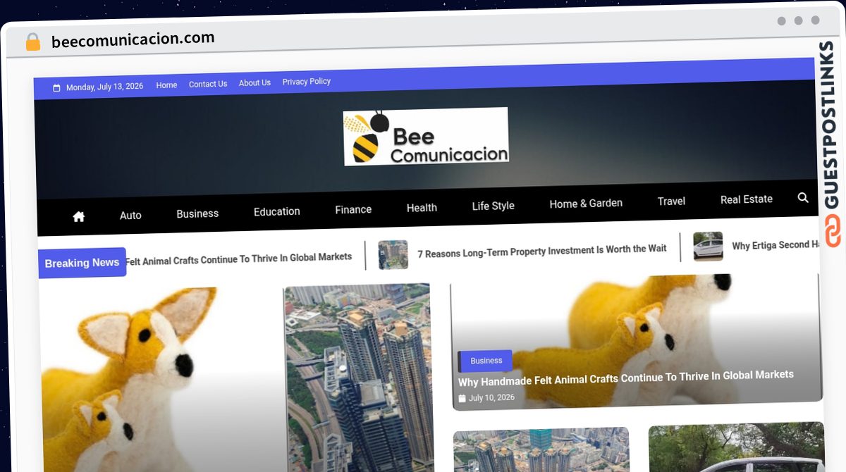 Publish Guest Post on beecomunicacion.com