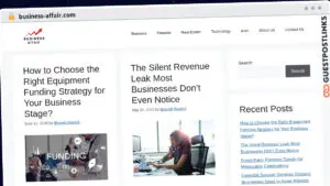 Publish Guest Post on business-affair.com