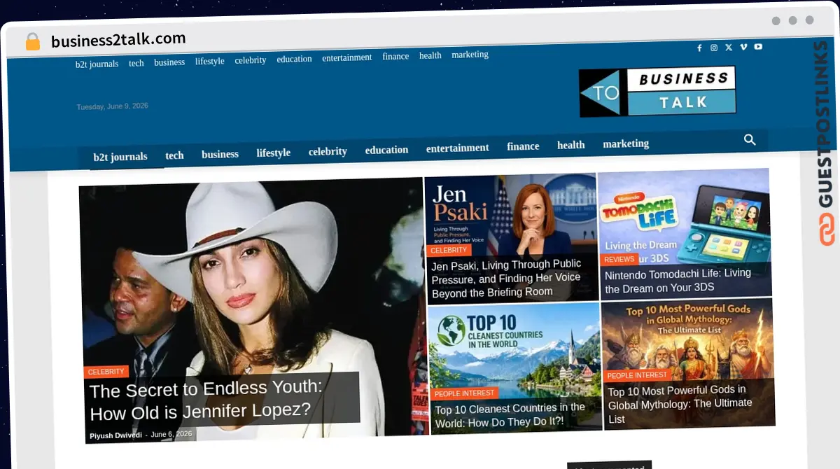 Publish Guest Post on business2talk.com
